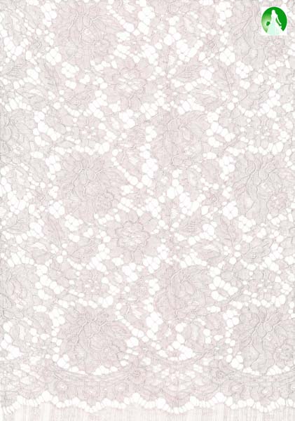 ECO CORDED FRENCH LACE - DUSKY ROSE